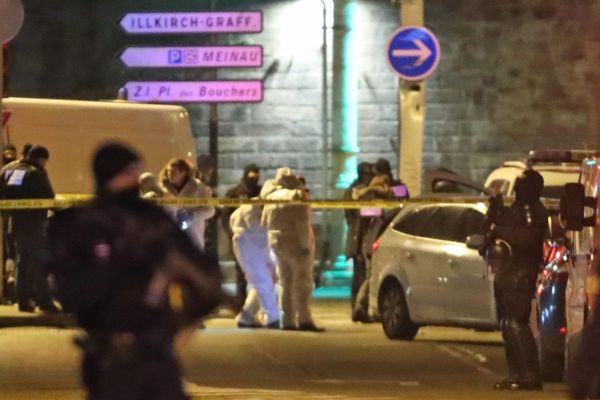 Jeudi 13 décembre 2018, rue du Lazaret à Strasbourg. La fin de la cavale de Cherif Chekatt.