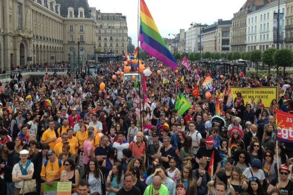 Beaucoup de monde à la Marche des Libertés à Rennes