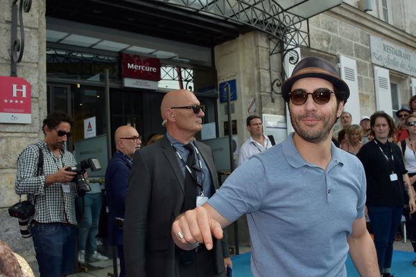 L'acteur Tahar Rahim, au festival du film d'Angoulème, en août 2017.