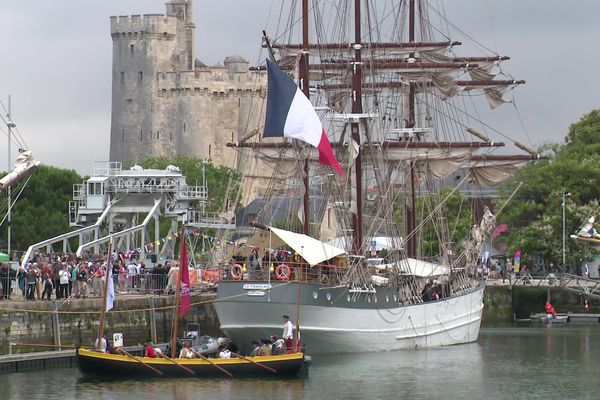 Les Fêtes maritimes de La Rochelle se tiennent jusqu'à dimanche 22 juin dans le Bassin des chalutiers.