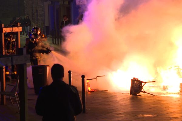 Des incidents à Rennes en marge du résultats des élections présidentielles