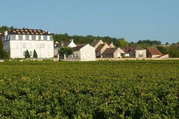 Le château de Chassagne-Montrachet, en Côte d’Or.