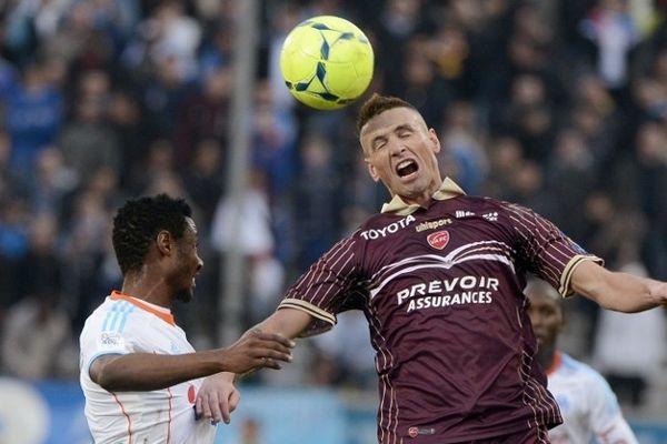 Anthony Le Tallec, le 16 février 2013 face à Marseille