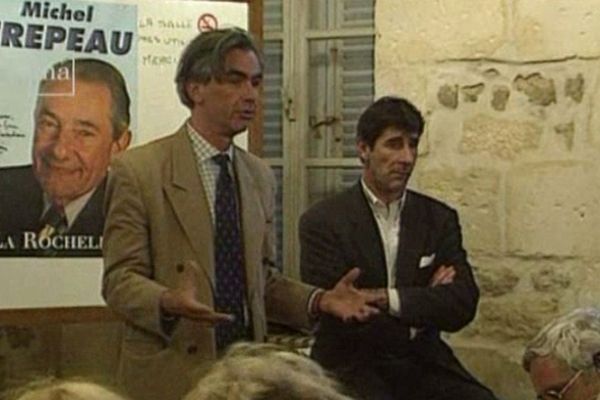 Maxime Bono (à gauche) en 1995.