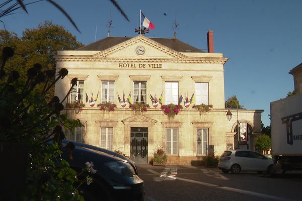 L'hôtel de Ville de La Châtre, dans l'Indre.