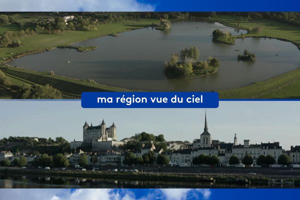 Ma région vue du ciel – la vallée de l’Yon et le vignoble saumurois