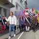 Les syndicats, habitants de Carhaix et usagers de l'hôpital de Carhaix sont toujours mobilisés en soutien des militants convoqués par la police pour avoir envahi les locaux de l'ARS.