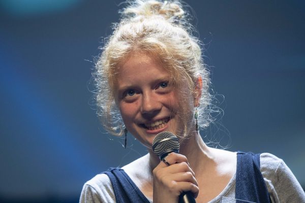 Luna Carpiaux a reçu le prix de la meilleure interprétation ce samedi à La Rochelle pour "Connexion Intime" sur France 2
