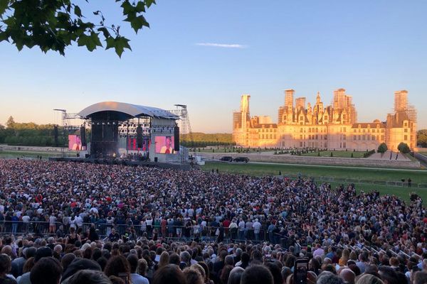 20.000 spectateurs ont assisté au concert de Sting à Chambord ce 28 juin 2022.