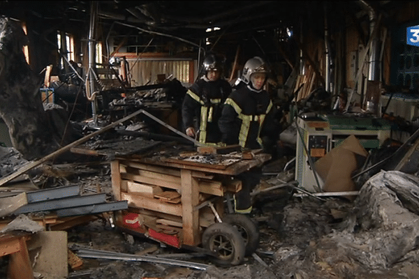 Un incendie d'origine accidentelle à l'atelier de menuiserie du Grand Blottereau