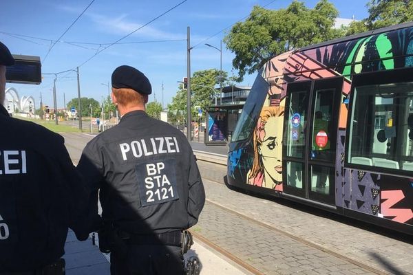 Interrompue en raison du confinement et de la fermeture de la frontière avec l'Allemagne, la ligne du tram D entre Strasbourg-Kehl a repris du service ce mardi 26 mai 2020. 