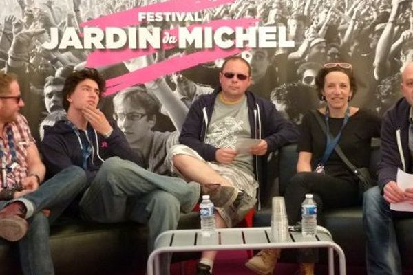 L'équipe dirigeante du festival présente le bilan du Jardin du Michel 2013.