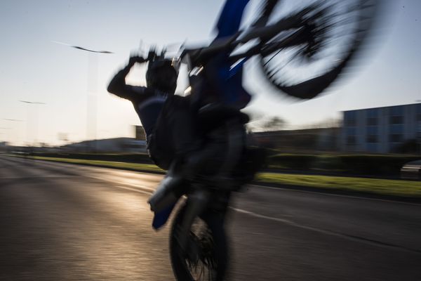 Un jeune homme de 19 ans a té arrêté à Echirolles (Isère) après avoir été aperçu en plein rodéo sauvage. Photo d'illustration.