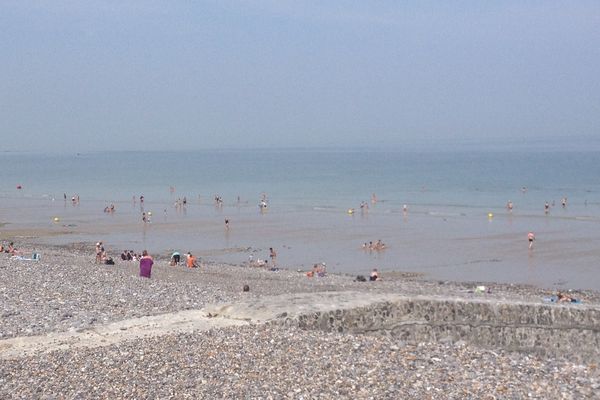 Il fait beau à Pourville-sur-Mer.