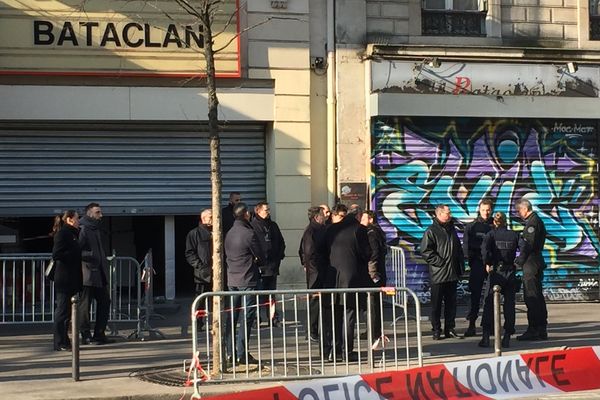 La salle de spectacles du Bataclan, dans le 11ème arrondissement de Paris.