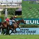 Clément Lefebvre sur Gran Diose, remportant le Grand Steeple-Chase de Paris.