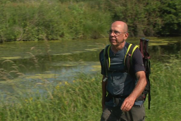 Il reste une centaine de jours de marche pour Michel Berry pour qu'il réussisse son défi.