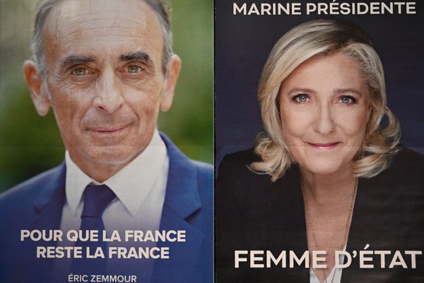 Les deux candidats de l'extrême-droite, Marine Le Pen et Éric Zemmour, ont obtenu plus de 30% des votes au premier tour de l'élection présidentielle