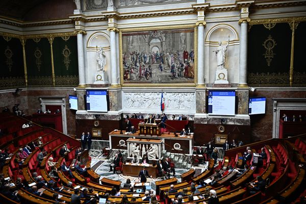 Photo d'illustration : l'Asssemblée nationale, le 10 avril 2024