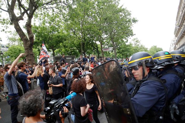 Manif anti loi travail le 23 juin 2016 à Saint-Denis 