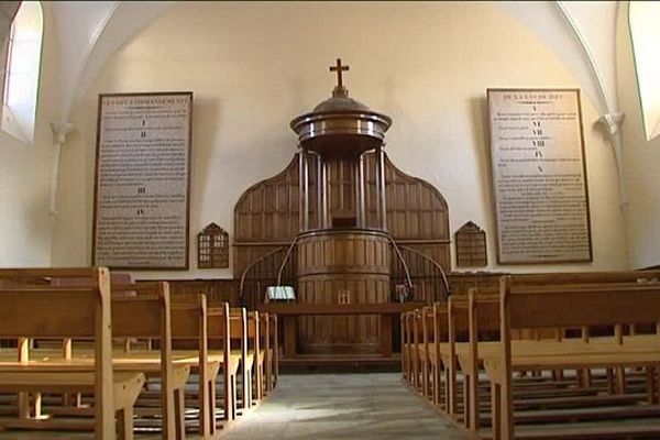 Le temple de Vabres est classé monument historique