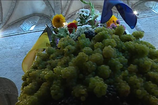 Le biou est béni en l'église d'Arbois 