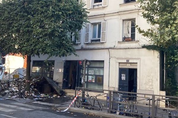 L'incendie s'est déclaré au au 41 rue de Fontenay.