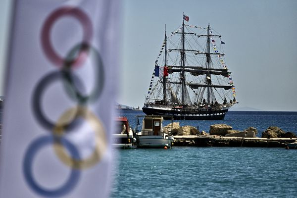 Le Belem arrivera à Marseille, avec la flamme olympique, le 8 mai 2024.