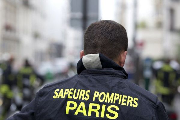 Le pompier de Paris était en repos à Honfleur.