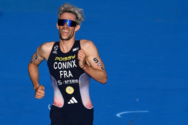 Dorian Coninx est devenu champion du monde de triathlon, en septembre dernier à Pontevedra (Espagne), à l'âge de 29 ans.