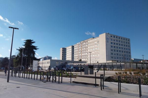 Hôpital Robert Debré de Reims, dans les premiers jours du mois de janvier 2025.