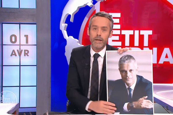 L'édition du 1er avril du Petit Journal de Canal + a réservé une petite surprise à Laurent Wauquiez, président LR de la région Auvergne Rhône Alpes