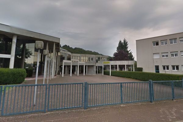 Le lycée Armand Peugeot à Valentigney (Doubs). 