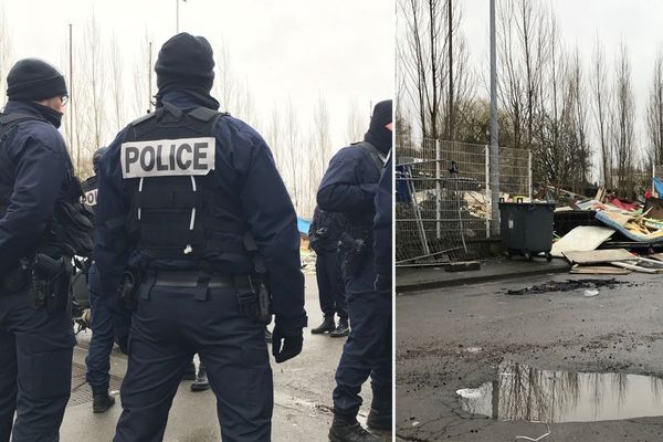 Ce mercredi matin, à Lille-Hellemmes.