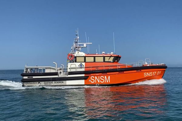 Le nouveau bateau de la SNSM, fin prêt pour secourir les plaisanciers