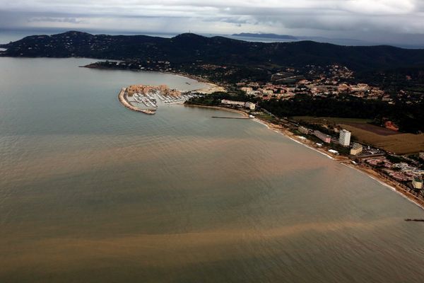 Le littoral du côté de Bormes-les-Mimosas le 20 janvier dernier.