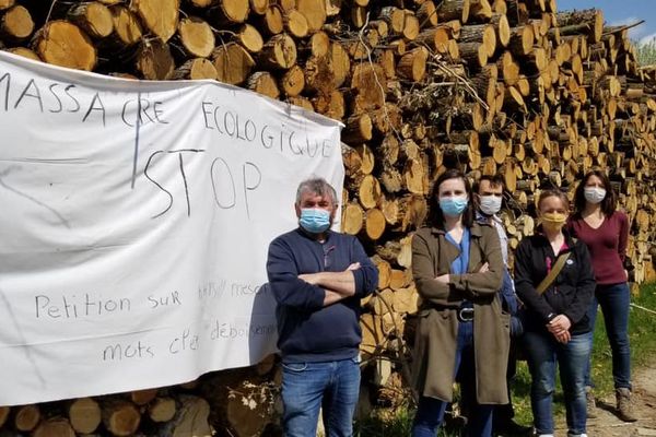 Les habitants déplorent une "catastrophe écologique" dans une pétition lancée en avril 2021.