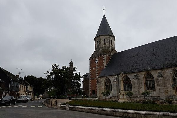 Journée sombre sur la Normandie