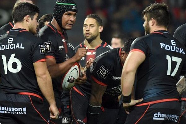 Thierry Dusautoir, désormais dévoué corps et âme à son club, lors du match contre Oyonnax (battu 27 à 3) samedi dernier