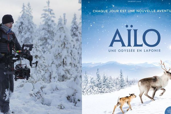Le film "Aïlo, une odysée en Laponie" a été réalisé par le normand Guillaume Maidatchevsky 