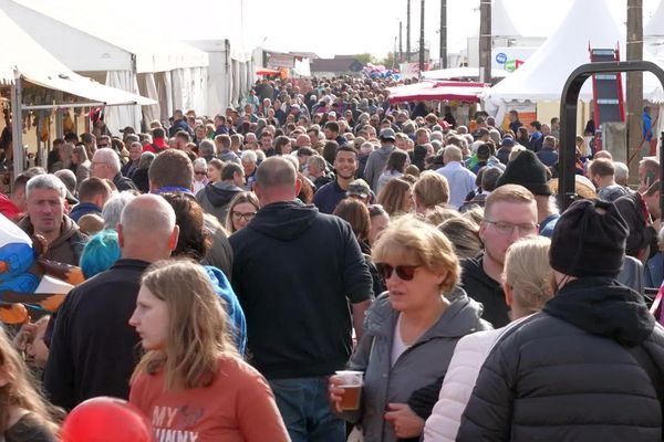 La Foire de Poussay près de Mirecourt dans les Vosges reste toujours très populaire.