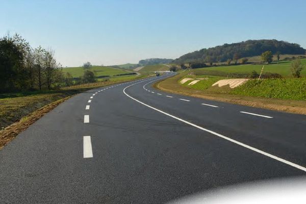 Tronçon Nord du contournement. Ouverture le vendredi 21 novembre 2014.