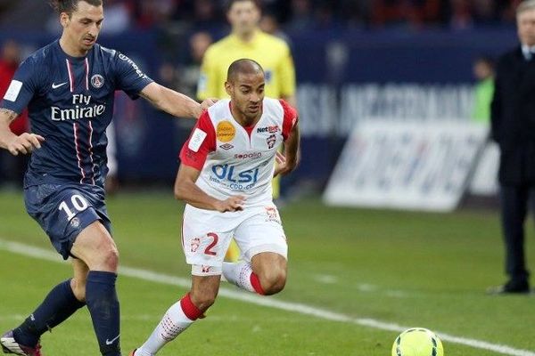 Yassine Jebbour, ici sous les couleurs de l'AS Nancy-Lorraine lors de la saison 2012-2013