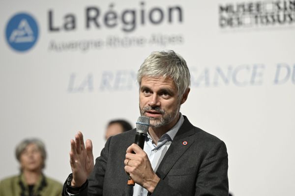 En janvier 2023, Laurent Wauquiez présentait le nouveau projet du musée des tissus à Lyon