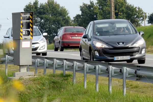 En Centre-Val de Loire, les radars fixes ont comptabilisé 424.429 dossiers d'infractions en 2017. Photo d'illustration. 