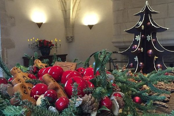 Le château d'Azay-le-Rideau fête Noël