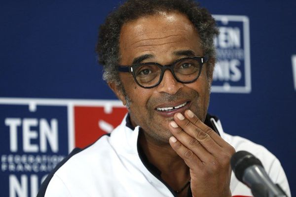 Yannick Noah a tenu une conférence de presse, alors que ses joueurs s'apprêtent à disputer la finale de la Coupe Davis. 