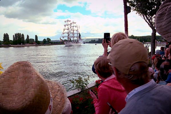 La quarantaine de navires partira de Rouen à partir de 8 h