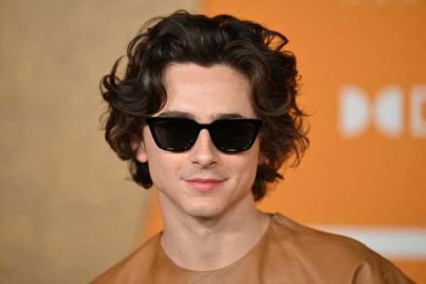 Surprise pour l'acteur Timothée Chalamet lors d'un concours de sosie