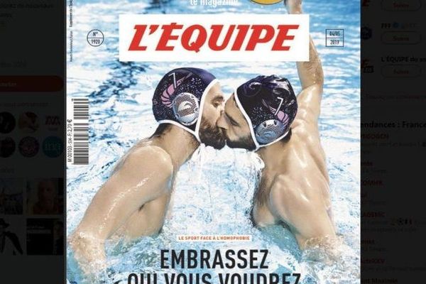 La une du magazine de "L'Equipe" paru le 4 mai 2019.